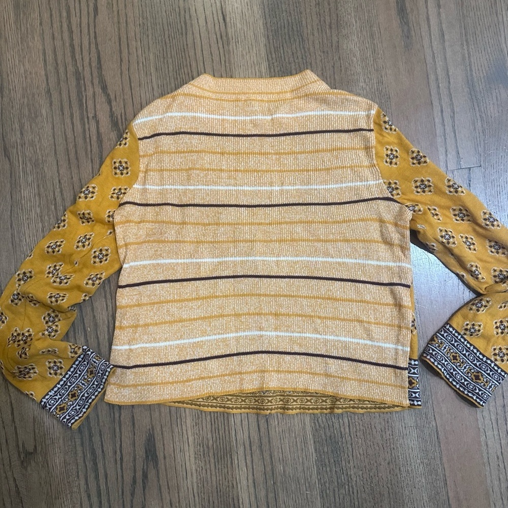 Free People Crewneck Sweater-Size XXS - Picture 2 of 7